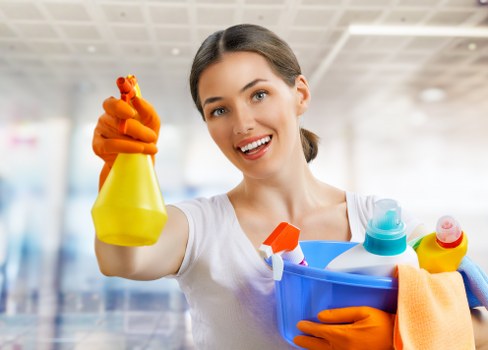 Cleaning oven glass, racks, and door seals carefully