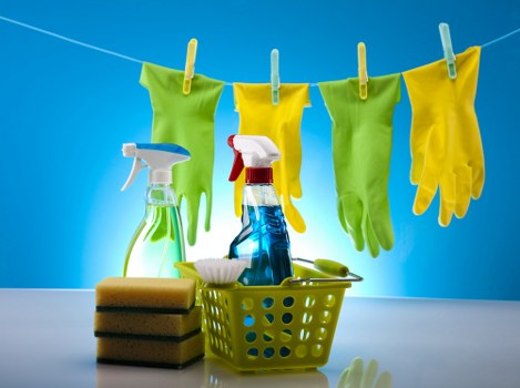 Final inspection-ready rental property after end of tenancy cleaning