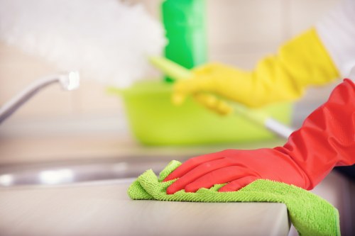Deep cleaning tools used in bathroom and home maintenance